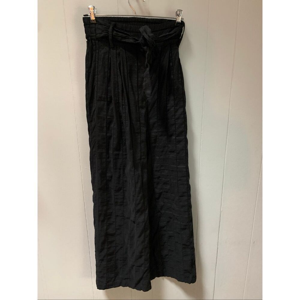 Third Form wide Legged Stripped Linen Cotton Blend Pants XS